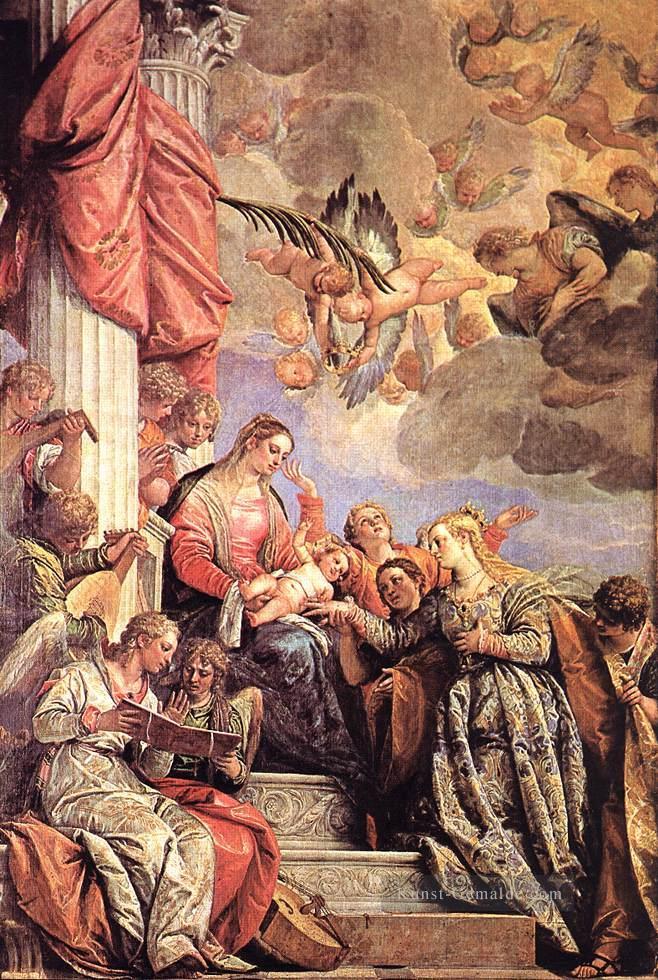 Die Hochzeit von St Catherine Renaissance Paolo Veronese Ölgemälde